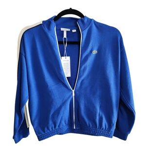 Lacoste Blue Zip-Up Jacket 8YR